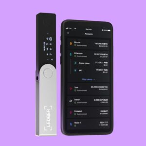 Ledger Nano X Crypto Hardware Wallet (Onyx Black) - Bluetooth - The Best Way to securely Buy, Manage and Grow All Your Digital Assets